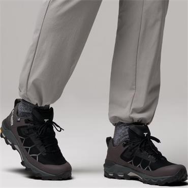 COLUMBIA MENS WATERPROOF HIKING BOOTS - BLACK TITANIUM